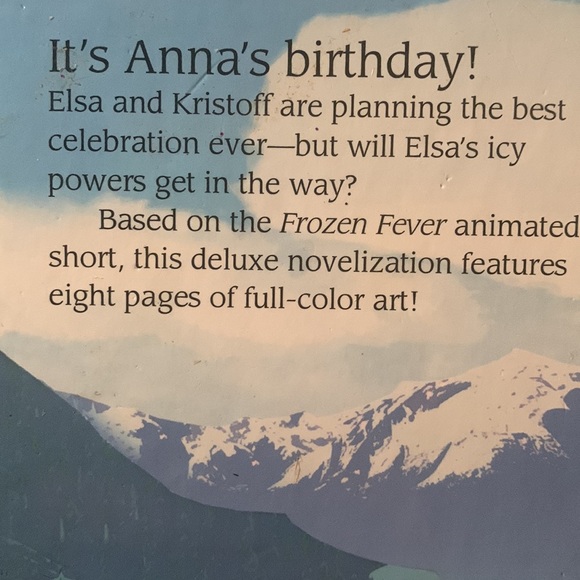 ⭐️2/$12⭐️ Frozen Fever chapter book - Picture 5 of 8